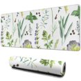thumbnail image 1 of XL Gaming Mouse Pad - Cute Anime Design, Beautiful Flowers Desk Mat - Essential Computer Keyboard Mat with Stitched Edges - Perfect for Women's Office Decor and Desk Accessories - 31.5x11.8 inches, 1 of 7