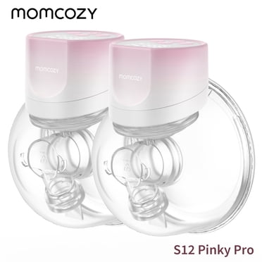 Momcozy S12 Pinky Pro Tire-Lait Mains Libres, Tire-Lait Électrique Portable 24 mm