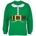 thumbnail image 1 of Holiday Elf Costume Irish Green Adult Sweatshirt, 1 of 1