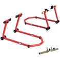 thumbnail image 1 of HOMCOM Motorcycle Stand Lift, 850 lbs Front & Rear Wheel Paddock Lift Stand, 1 of 10