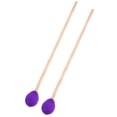 thumbnail image 3 of Marimba Stick Mallets, Exquisite Workmanship Exquisite Xylophone Mallets, Super Wear-Resistant for Musician Player Coffee,Purple, 3 of 7