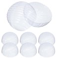thumbnail image 1 of 10Pcs Plastic Hat Shaper Square Transparent Baseball Hat Stand for Home Use, 1 of 8