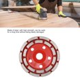 thumbnail image 3 of Grinding 125mm Cup Grinding Wheel Dustproof Precise Cutting Double Row Grinding Wheel For 125 Angle Grinder, 3 of 8