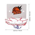 thumbnail image 4 of CIMAXIC 1 Ensemble de Planche de Basketball Murale pour Enfants Mini Basketball Netball Basketball Intérieur Ensemble de Jeu (Coloré),6.5"X4.72"X9.84 Pouces, 4 of 4