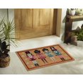 thumbnail image 1 of Holiday Time Coir Doormat, 1 of 5