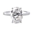 thumbnail image 5 of Birdeem Bague de Fiançailles Coupe Ovale Classique, 5 of 5