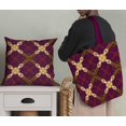 thumbnail image 5 of Soimoi Silk Fabric Argyle Check Fabric Prints By Yard 42 Inch Wide, 5 of 5