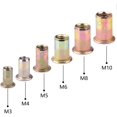thumbnail image 4 of Agiferg 200 Pc Threaded Insert Inoxidable Nutsert Nut Kit M3 M4 M5 M6 M8 M10, 4 of 5
