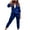 Blue, variant on Cameland Tracksuit Womens 2 Pieces Joggers Outfits Jogging Sweatsuits Set Soft Sports Sweat Suits Pants with Pockets