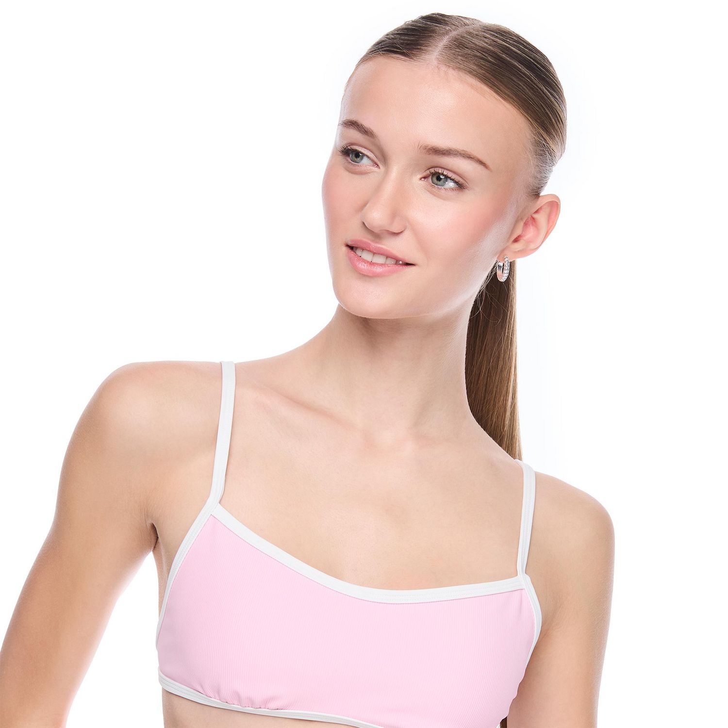Haut de bikini à encolure dégagée No Boundaries pour femmes