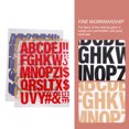thumbnail image 4 of 5Pcs Iron On Letters Clothes Letter Patches Clothes Repairing Patches Heat Transfer Letters Patches, 4 of 9