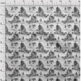 thumbnail image 4 of oneOone Polyester Spandex Gray2 Fabric Cowboy Sewing Craft Projects Fabric Prints By Yard 56 Inch Wide, 4 of 5