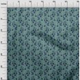 thumbnail image 2 of oneOone Viscose Chiffon Fabric Leaves|Floral & Paisley Block Printed Craft Fabric BTY 42 Inch Wide, 2 of 4