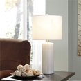 thumbnail image 2 of Signature Design by Ashley Steuben Ceramic Table Lamp in White (Set of 2), 2 of 11
