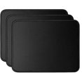 thumbnail image 1 of 3 Mouse Pad Stitched Edges Premium-Textured Large Mouse Pads Mat Natural Non-Slip Rubber Base Mousepad for Laptop, Computer & PC, 11 x 8.7 inches, Black, 1 of 6