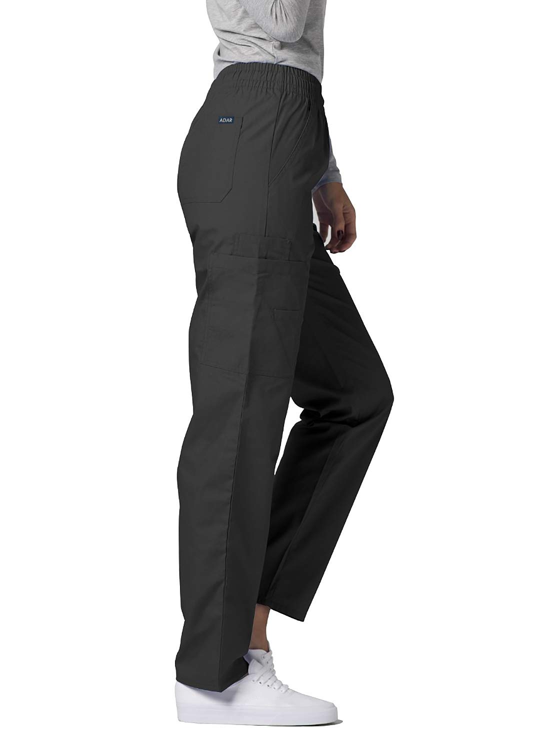 Adar Sarraus Universels pour Femmes - Pantalon de Sarrau Cargo Fuselé