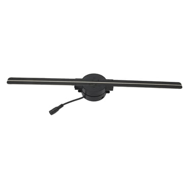 3D Hologram Fan, 16.5 Inch WiFi 3D Hologram Projector, LED Holographic Display with 224 LED Light Beads, 2000x224 Resolution, for Business Store Signs, Bar, Advertising Display