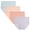Soft Colors, variant on INNERSY Women's Cotton Full Coverage Underwear Super High Waist Breathable Briefs 4-Pack(XL,Bassics)