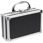 Boîte à outils en alliage d'aluminium Boîte de rangement multifonctions Boîte à outil portable Organisateur
