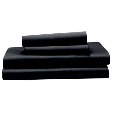 Hometrends 300 TC Brushed Percale Fitted Sheet