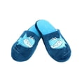 thumbnail image 2 of CTM® Boy's Slide House Slippers with Shark Detail, 2 of 3