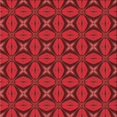 thumbnail image 1 of Ahgly Company Tapis d'Intérieur Lavables à la Machine, Carrés, Transitionnels, Rouges, 5 Pieds Carrés, 1 of 7