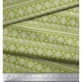 thumbnail image 3 of Soimoi Cotton Jersey Fabric Aztec African Decor Fabric Printed Yard 58 Inch Wide, 3 of 3