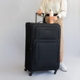 thumbnail image 2 of Jetstream Valise Enregistrée Souple Très Grand Format Extensible, Valise de Voyage Légère à Roulettes avec Roues Pivotantes, 2 of 7