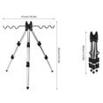 thumbnail image 2 of Fishing Rods Tripod Stand Telescopic Aluminum Alloy Fishing Rod Holder, 2 of 8