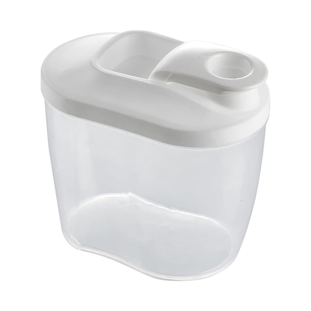 Oleegame 1 Pce Boîtes de Rangement pour Produits à Capacité Fermée Rangement des Aliments Rangement Compartiments Secs Réservoirs de Mise en Conserve de Céréales Cuisines Restaurants et Bars Pot de Rangement pour Épicerie Transparent