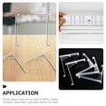thumbnail image 2 of EIGTHTAIL 4 Pcs Clips de Cantonnière Pinces de Remplacement pour Store Vertical Pinces de Fixation pour Cantonnière de Rideau, 2 of 3