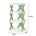 thumbnail image 3 of Facile d'Installation Chaussure Rack Libre DIY Combinaison Empilable Espace d'Économie Chaussures de Magasin Grande Charge Portant Plate-Forme Élargie Chaussures Organisateur Articles Ménagers, 3 of 8