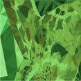 thumbnail image 1 of Ahgly Company Tapis de Zone Carré Vert Transitionnel Lavable en Machine, 7 Pieds Carré, 1 of 7