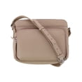 thumbnail image 1 of CTM®  Leather Shoulder Bag Purse with Side Organizer (Women's), 1 of 3