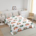 thumbnail image 3 of Erosebridal Camping Car Comforter Sets Toddler Size, Rustic Flower Comforters & Duvets, Rustic Farmhouse Decor, Reversible 2pcs, 3 of 8