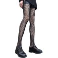 thumbnail image 1 of ORUYROP Collants Résille à Motifs pour Femmes Collants Taille Haute Bas Floraux, 1 of 4