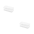 thumbnail image 4 of relayinert Drawer Storage Box Stationery Multi-purpose Cosmetics Sundries Organizer Tray Home Bedroom Kitchen School Classroom Medium 2Set, 4 of 6