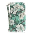 thumbnail image 1 of Case for Google Pixel 6 Pro 5G Cover Magnetic 3D Pattern Wallet Flip Case With Strap - Orchid, 1 of 5