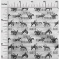 thumbnail image 2 of oneOone Velvet Gray Fabric Cowboy Fabric For Sewing Printed Craft Fabric By The Yard 58 Inch Wide-aC, 2 of 5
