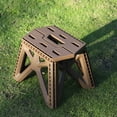 thumbnail image 3 of Chaise Pliable Extérieur Portable Tabouret Pliable Camping Chaise d'Extérieur Maison Portable Tabouret Repose-Pieds pour Enfants Portable Chaise de Camping Portable, 3 of 6