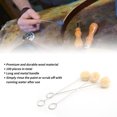 thumbnail image 4 of Wool Daubers, 100Pcs Metal Handle Widely  Leather Dye Dauber  For Coloring, 4 of 8