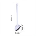 thumbnail image 3 of TIMIFIS Toilet Cleaning Brush Toilet Brush , PP Bristles Bathroom Cleaning Bowl Brush Kit ,Modern And Compact Toilet Cleaner Brush, Long Handle Bristles For Bathroom pring/Summer, 3 of 6
