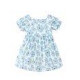 thumbnail image 1 of LUOGENLI Robe Bébé Robes pour Bébés Filles Robe Maxi pour Filles Tendance Bleu Clair 6-7 Ans, 1 of 4