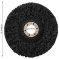 thumbnail image 3 of Sanding Wheel Paint Rust Removal Grinding Disc removal disc; rust Stainless Steel Polishing Wheel, Black, 125mm, 22mm Inner Hole, 3 of 5