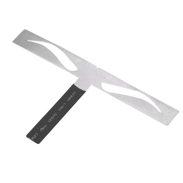 Fosa 2 Types Règle Permanente pour Sourcils Mesure de l'Équilibre Règle d'Extension de Sourcils Concepteur de Forme de Sourcils, Règle Permanente pour Sourcils, Règle d'Extension de Sourcils