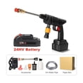 thumbnail image 2 of Portable High Pressure Washer 30Bar Water Gun Household Lithium Battery Charging Wireless Spray Cleaner Pump Washing Machine ,Ruggedly Built, 2 of 7