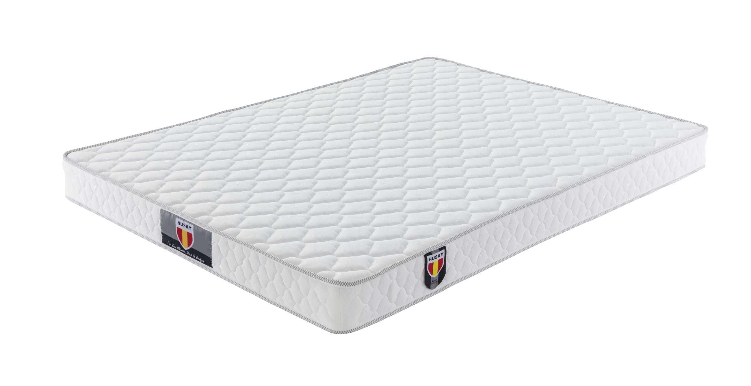 Husky® "Sweet Dreams " Knitted Fabric , Spring Coils, HD Foam - Queen Mattress