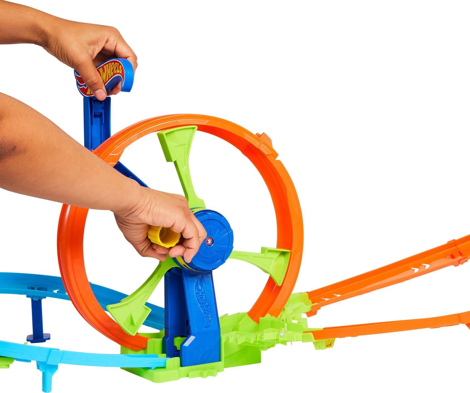 Hot Wheels  Action  Coffret de Jeu  Lancement rapide et boucle