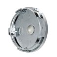 thumbnail image 2 of 56mm Car Wheel Center Caps Hub Tyre Rim Hub Cap Cover Universal ABS Chrome Silver 4PCS, 2 of 8