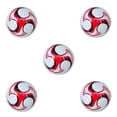 thumbnail image 2 of relayinert Long Service Life Soccer Ball For Football Middle School And Training 2 Red 5Set, 2 of 6